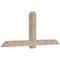 Ekena Millwork Eugene Smooth Timber Gable Bracket, Douglas Fir, 84"W x 35"H x 5 1/2"D x 5 1/2"F, 10/12 Pitch GBW084X35X0606EUG00SDF - alternate 2